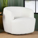 Hudson Upholstered Swivel Chair Natural - All Brands Furniture (NJ)