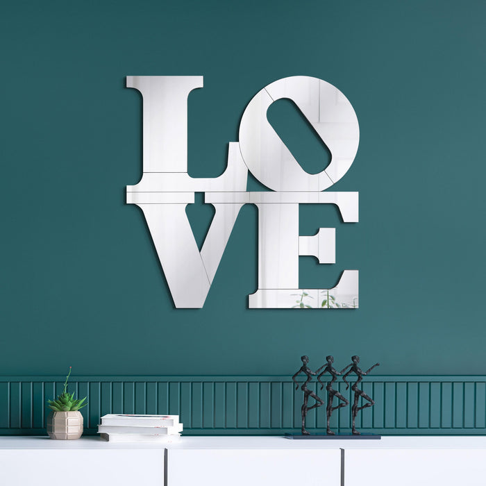 Keiran Letter Shaped Wall Mirror - All Brands Furniture (NJ)