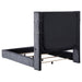 Tisdall Wingback Bed with Flame Visualizer - All Brands Furniture (NJ)