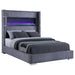 Tisdall Wingback Bed with Flame Visualizer - All Brands Furniture (NJ)