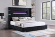 Tisdall Wingback Bed with Flame Visualizer - All Brands Furniture (NJ)