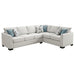 Ashford Chenille Upholstered Sleeper Sectional Sofa Greige - All Brands Furniture (NJ)