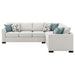 Ashford Chenille Upholstered Sleeper Sectional Sofa Greige - All Brands Furniture (NJ)