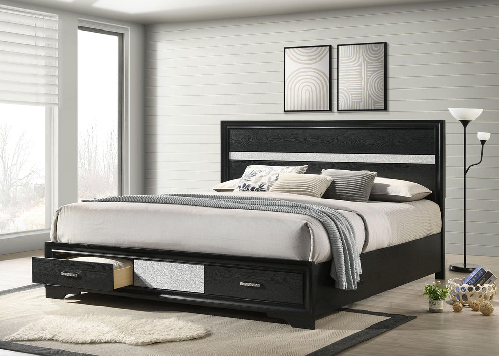Miranda Panel Platform Storage Bed - All Brands Furniture (NJ)
