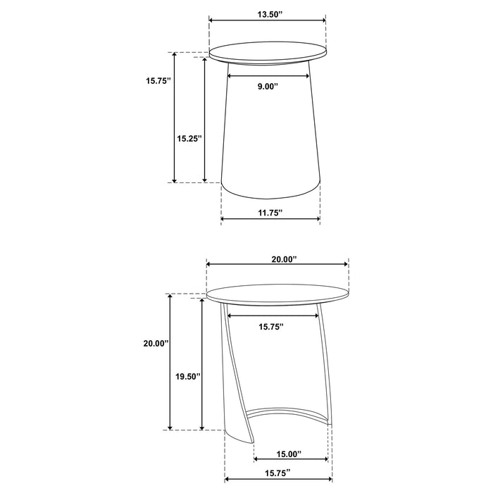 Yency Nesting Table Set - All Brands Furniture (NJ)