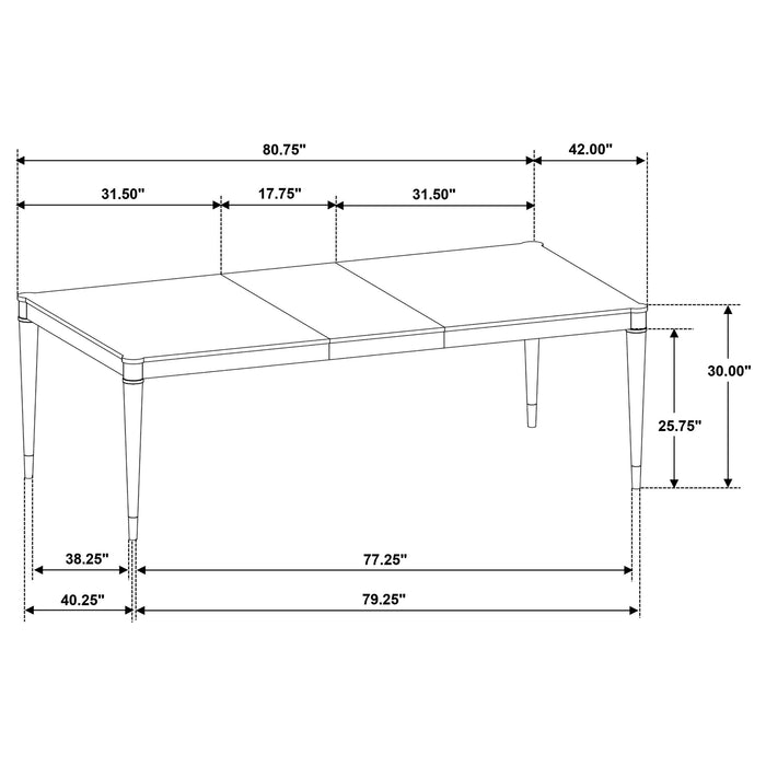 Reseda Dining Tables - All Brands Furniture (NJ)