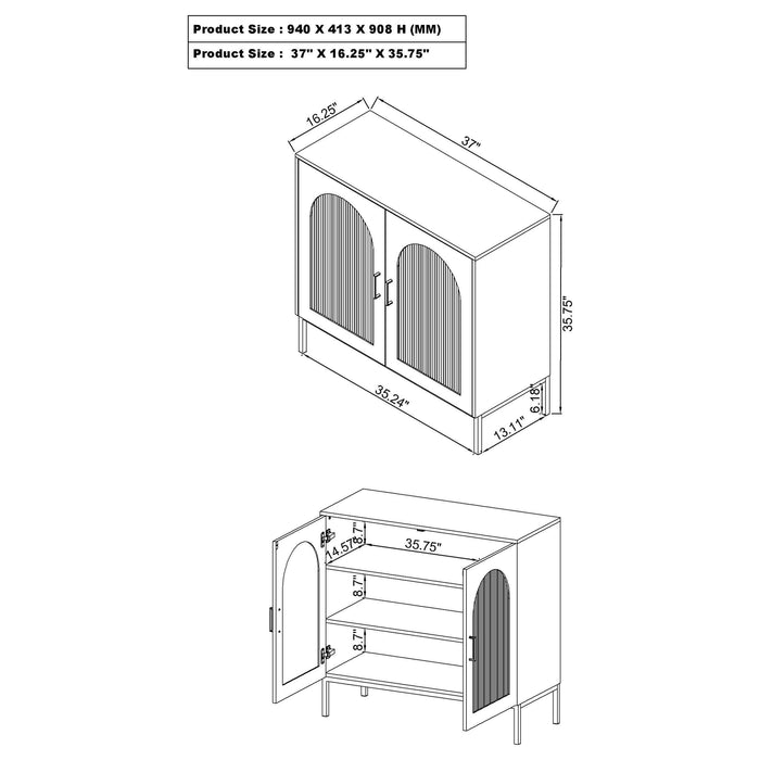 Jess Accent Cabinets - All Brands Furniture (NJ)