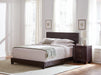 Dorian Upholstered California King, E.King, & Queen Bed Black, Brown, & Grey - All Brands Furniture (NJ)