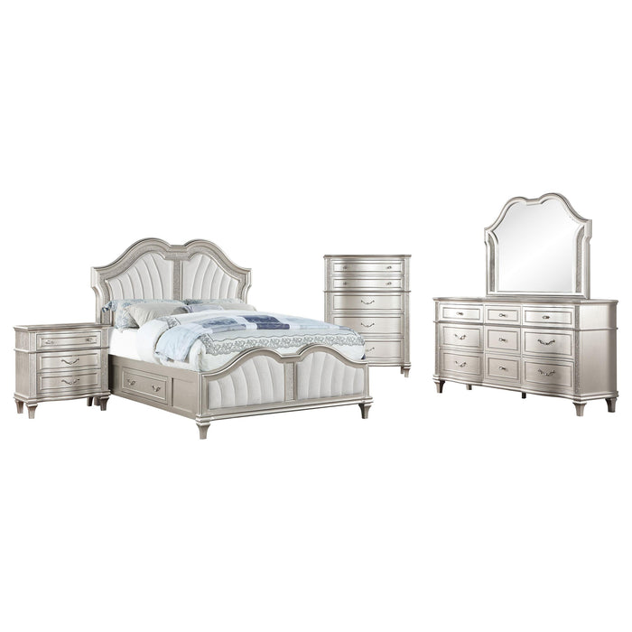 Evangeline 5 Pc Bedroom Set - All Brands Furniture (NJ)