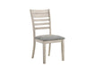 Crown Mark White Sands Side Chair in Cream 2132S (Set of 2) image
