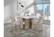 D04 Natural Bar Table With D8685 Beige-Nat Bar Stool - All Brands Furniture (NJ)