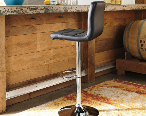 Bellatier Adjustable Height Bar Stool - All Brands Furniture (NJ)