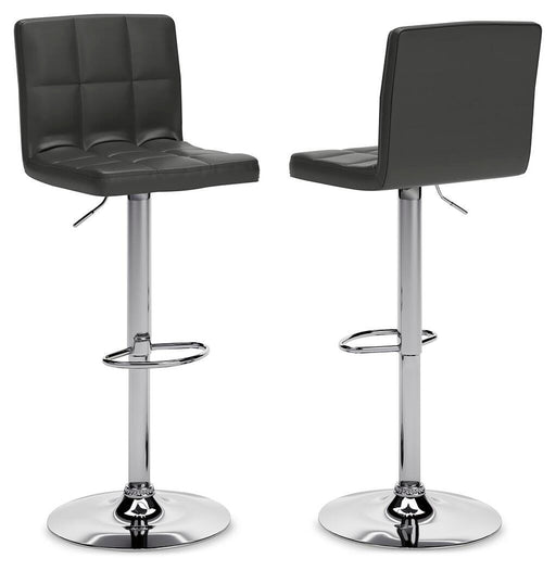 Bellatier Adjustable Height Bar Stool - All Brands Furniture (NJ)