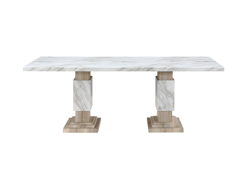 D12 Natural Dining Table - All Brands Furniture (NJ)