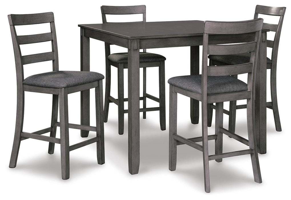 Bridson Counter Height Dining Table and Bar Stools (Set of 5) - All Brands Furniture (NJ)
