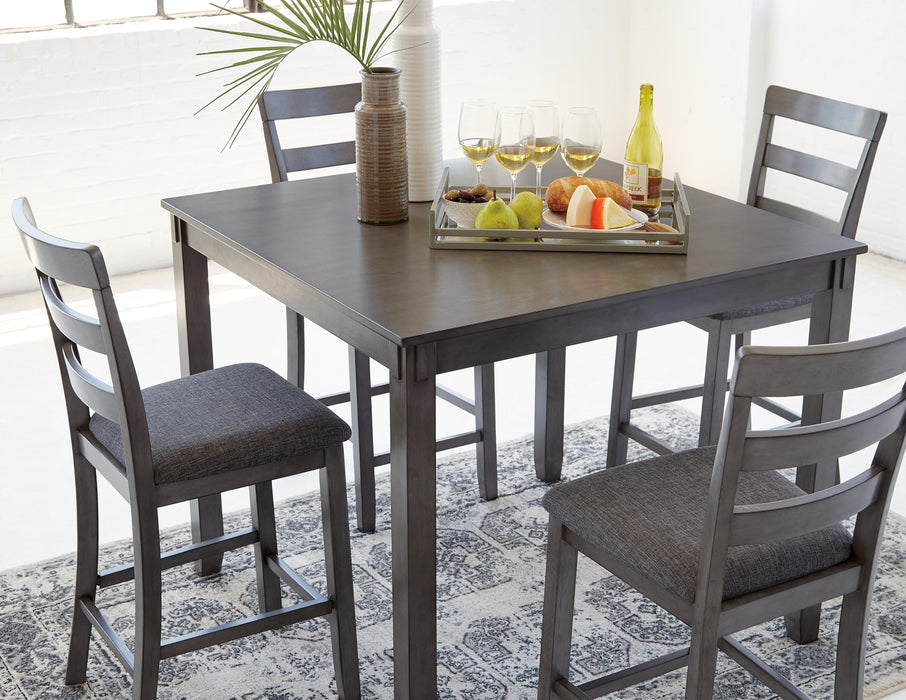 Bridson Counter Height Dining Table and Bar Stools (Set of 5) - All Brands Furniture (NJ)