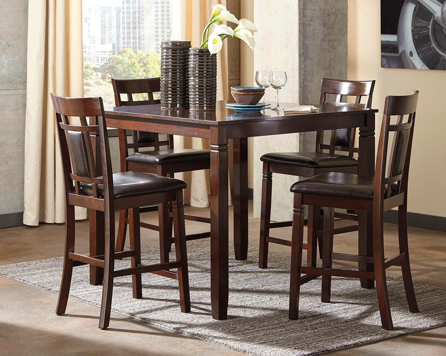 Bennox Counter Height Dining Table and Bar Stools (Set of 5) - All Brands Furniture (NJ)