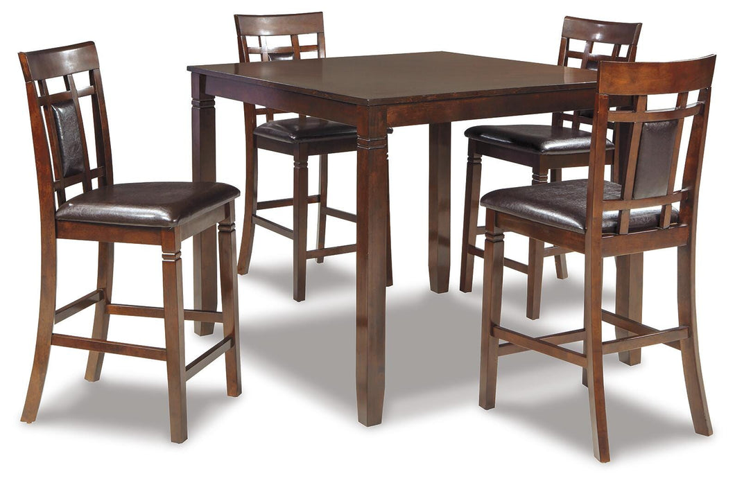 Bennox Counter Height Dining Table and Bar Stools (Set of 5) - All Brands Furniture (NJ)
