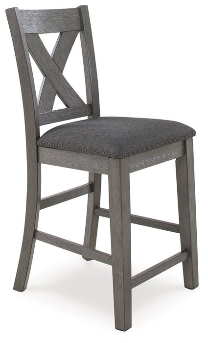 Caitbrook Counter Height Dining Table and Bar Stools (Set of 7) - All Brands Furniture (NJ)