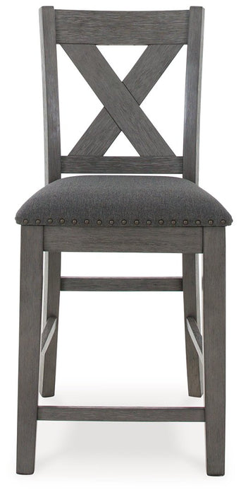 Caitbrook Counter Height Dining Table and Bar Stools (Set of 7) - All Brands Furniture (NJ)