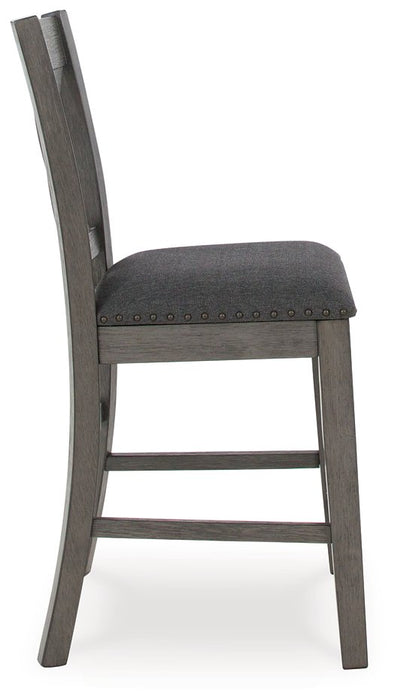 Caitbrook Counter Height Dining Table and Bar Stools (Set of 7) - All Brands Furniture (NJ)