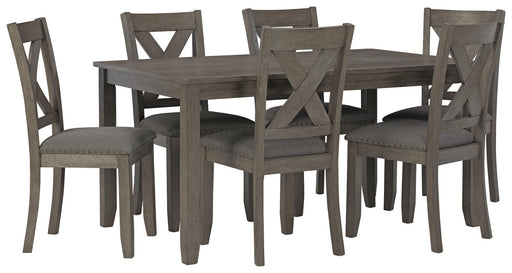 Caitbrook Dining Table and Chairs (Set of 7) - All Brands Furniture (NJ)