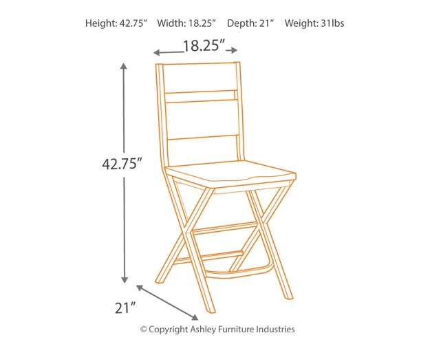 Kavara Counter Height Bar Stool - All Brands Furniture (NJ)