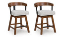 Ralene Counter Height Barstool (Set of 2) - All Brands Furniture (NJ)