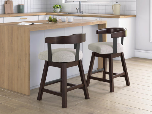 Haddigan Counter Height Barstool (Set of 2) - All Brands Furniture (NJ)