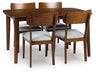 Tameride Dining Table and 4 Chairs (Set of 5) - All Brands Furniture (NJ)