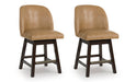 Neymorton Counter Height Barstool (Set of 2) - All Brands Furniture (NJ)