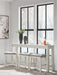 Robbinsdale Counter Height Dining Table and 3 Barstools Set - All Brands Furniture (NJ)