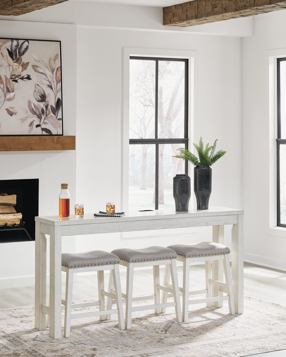 Robbinsdale Counter Height Dining Table and 3 Barstools Set - All Brands Furniture (NJ)