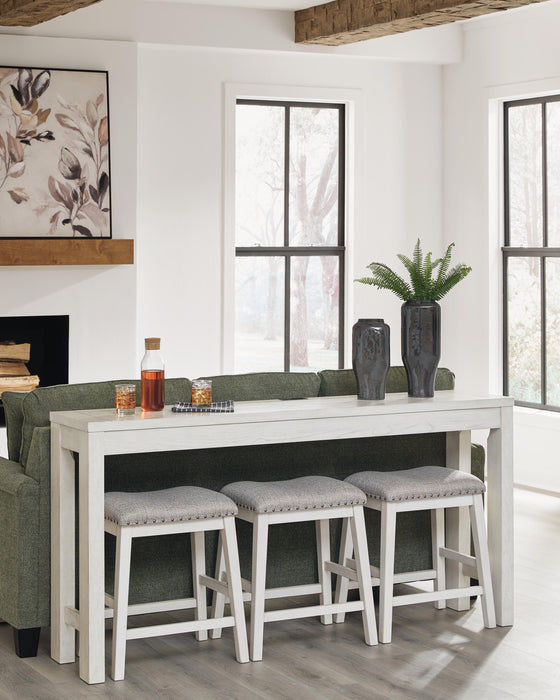 Robbinsdale Counter Height Dining Table and 3 Barstools Set - All Brands Furniture (NJ)
