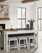 Robbinsdale Counter Height Dining Table and 3 Barstools Set - All Brands Furniture (NJ)