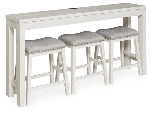 Robbinsdale Counter Height Dining Table and 3 Barstools Set - All Brands Furniture (NJ)
