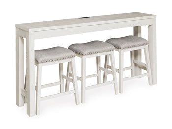 Robbinsdale Counter Height Dining Table and 3 Barstools Set - All Brands Furniture (NJ)