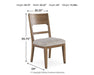 Cabalynn Dining Chair - All Brands Furniture (NJ)