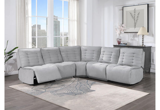 BUILD IT YOUR WAY U6066 GREY 3 POWER SOFA - All Brands Furniture (NJ)