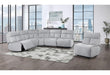 BUILD IT YOUR WAY U8088 GREY 4 SEATER (2 POWER) - All Brands Furniture (NJ)