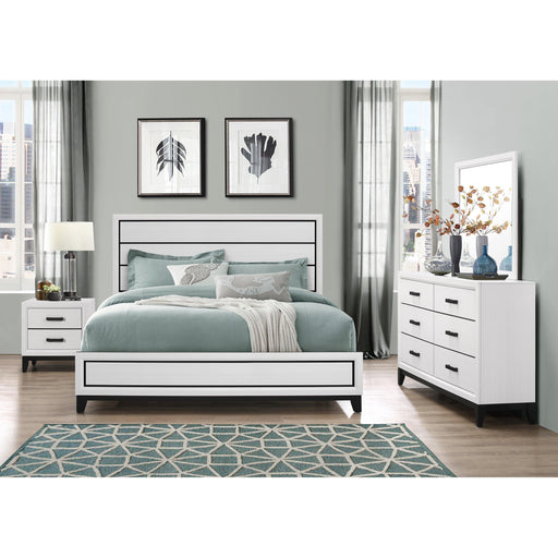 Kate White Queen 5-Piece Bedroom Set image