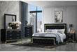 KINGDOM BLACK KING BED GROUP - All Brands Furniture (NJ)