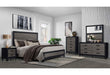 LISBON GREY/BLACK QUEEN BED GROUP - All Brands Furniture (NJ)
