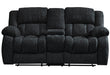U250 EBONY CONSOLE RECLINING LOVESEAT - All Brands Furniture (NJ)