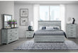 OZARK GREY WASH KING BED - All Brands Furniture (NJ)