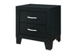 REID BLACK NIGHTSTAND - All Brands Furniture (NJ)