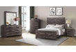 VISION DARK OAK KING BED GROUP - All Brands Furniture (NJ)