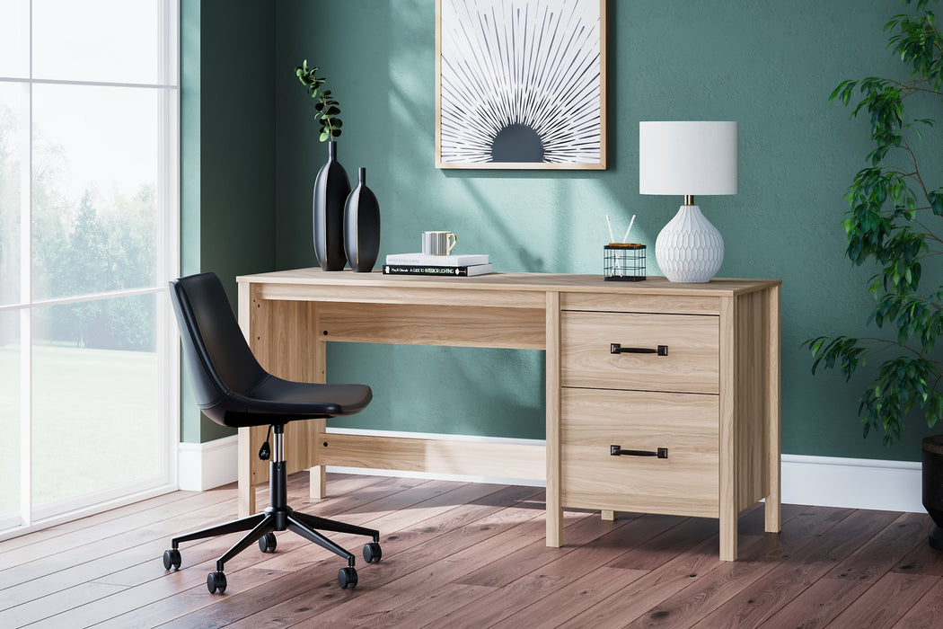 Battelle 60" Home Office Desk with Return - All Brands Furniture (NJ)