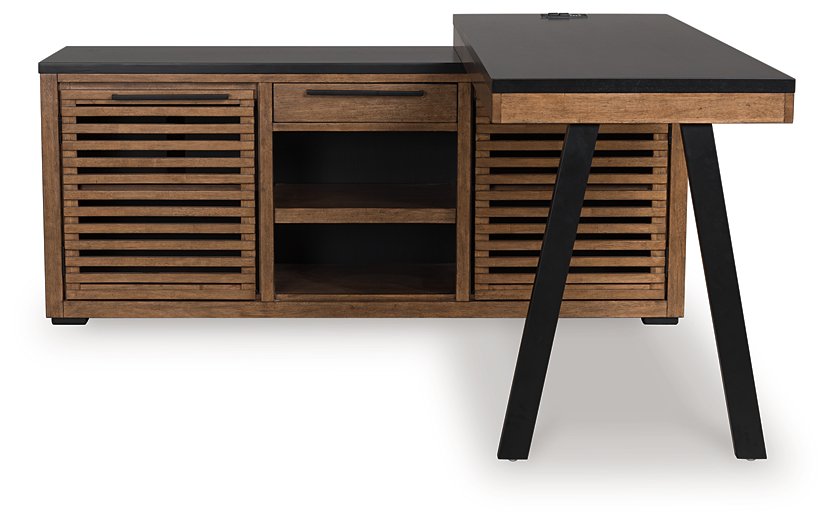 Kallari Credenza with Desk Return - All Brands Furniture (NJ)