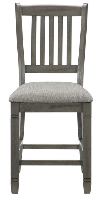 Homelegance Granby Counter Height Chair in Antique Gray (Set of 2) - All Brands Furniture (NJ)